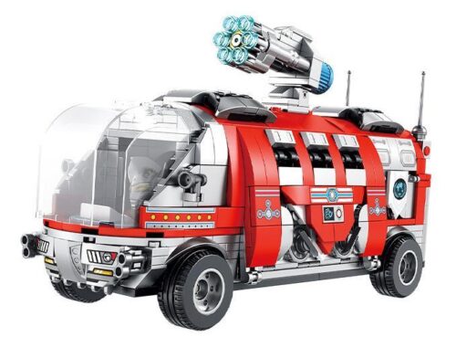 Mô hình đồ chơi lắp ráp Xe Chiến Đấu Di Động Ultraman Panlos Brick 690020, một món quà giá tốt cho bé trai 6 tuổi.