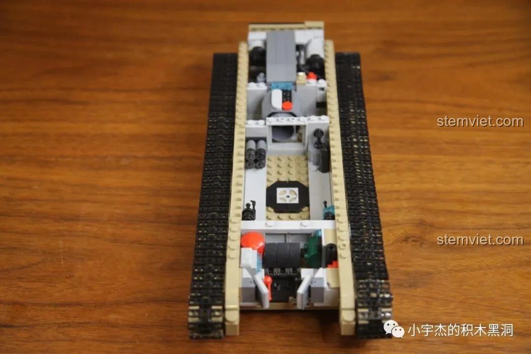 Các túi mảnh ghép được đánh số 3 của bộ lắp ráp PanlosBrick 632010 Xe Tăng Chiến Đấu Chủ Lực M1A2 Abrams.