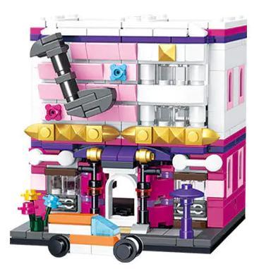 Bộ lắp ghép Nhạc Viện Thành Phố PanlosBrick 657017, đồ chơi mô hình kiến trúc mini màu sắc tươi sáng, phù hợp bé gái 6 tuổi, giá tốt.