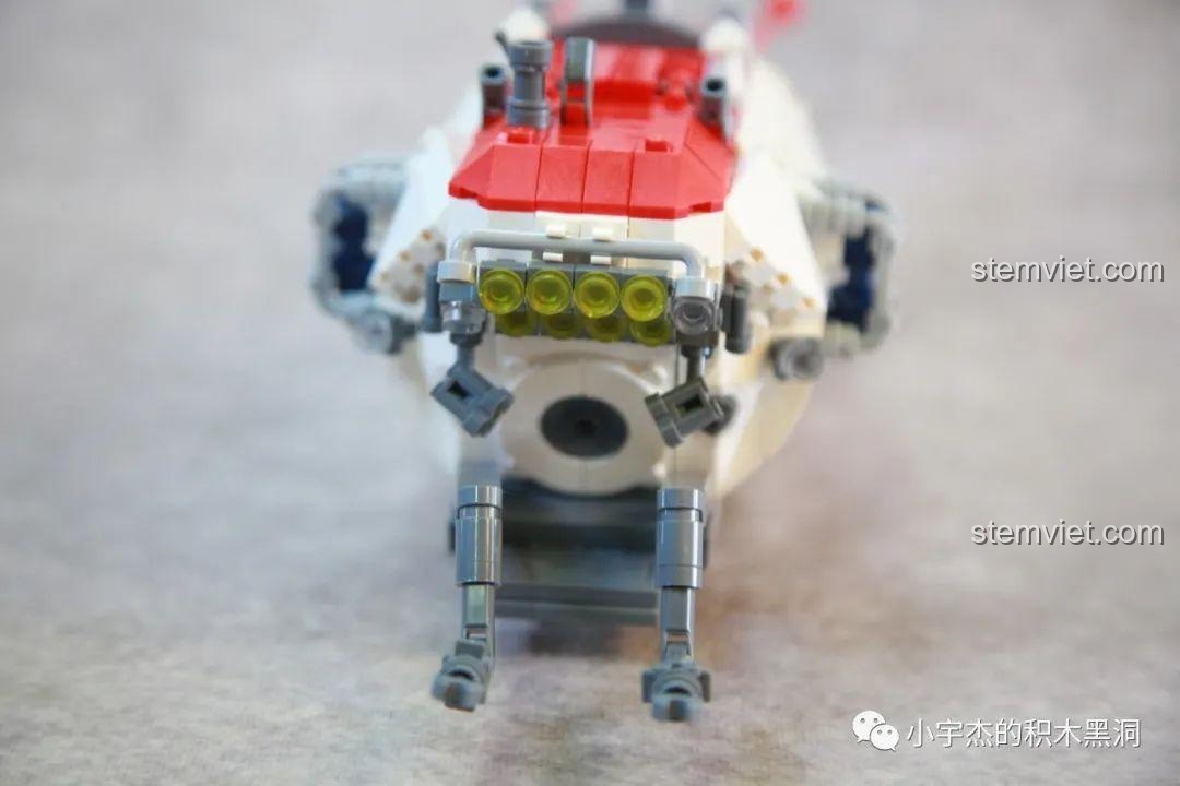 Cánh tay robot của bộ lắp ghép PanlosBrick 688009 Tàu lặn có người lái Giao Long với khả năng cử động rộng