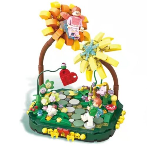 Bộ lắp ghép Khu vườn cổ tích Pantasy 15001, đồ chơi mô hình cảnh quan thần tiên cho con gái 12 tuổi, giá tốt.