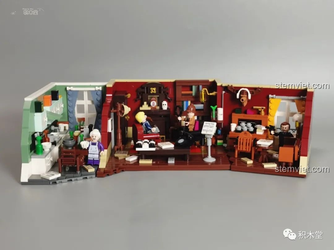 Chi tiết các mảnh ghép màu vàng được phun mạ.