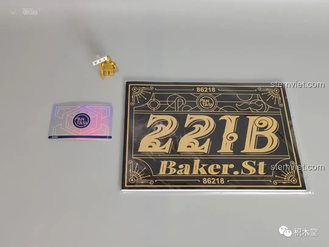 Quá trình lắp ráp khu vực bếp của bộ Pantasy 86218.