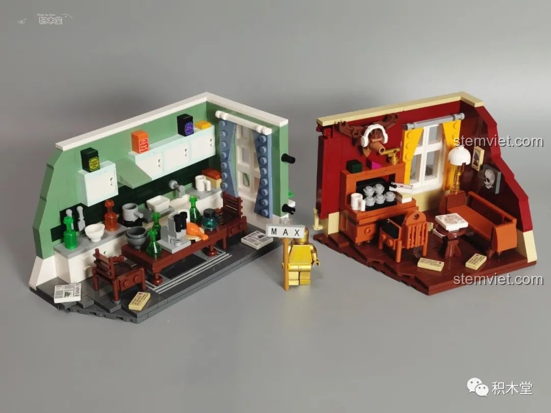 Người đánh giá nhìn lại bộ lắp ráp, gợi nhớ kỷ niệm.