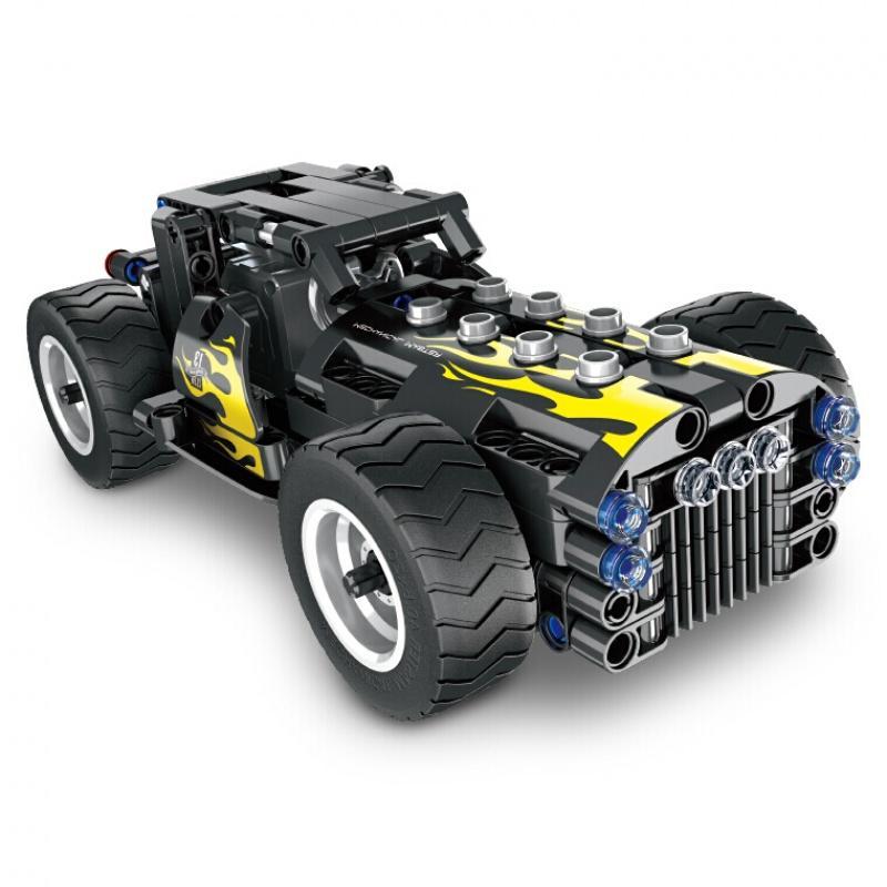 bộ lắp ráp Xe Cổ Điển Hot Rod QIHUI 5802 cho bé trai 8 tuổi, mô hình xe đua cổ điển giá rẻ