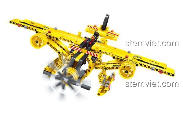đồ chơi mô hình Thủy Phi Cơ 6802, bộ xếp hình Qihui cho bé trai 8 tuổi