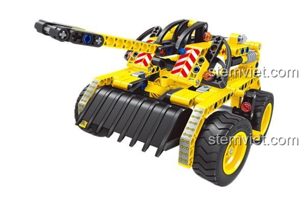 Mô hình Xe Tăng chiến đấu từ bộ lắp ráp QIHUI 6803. Bộ xếp hình 2 trong 1 chất lượng cao cho bé trai.