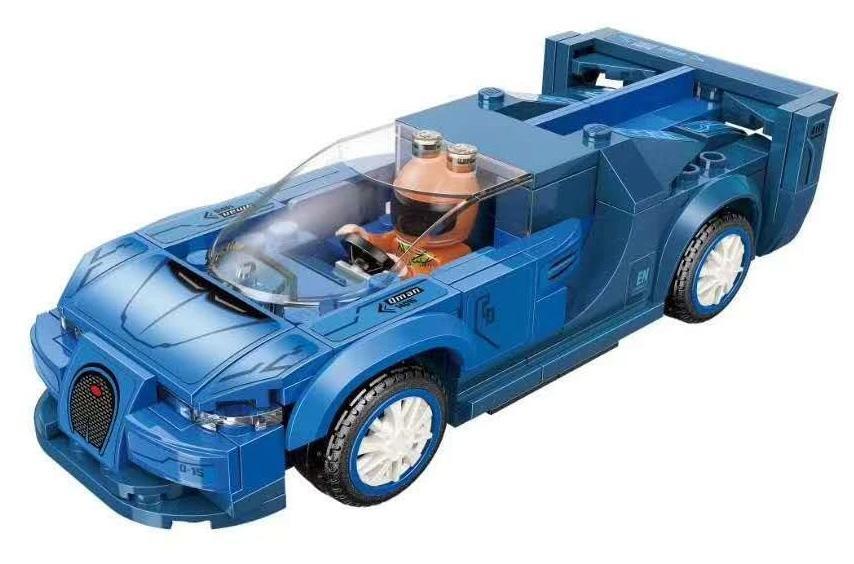 Bộ đồ chơi lắp ráp Qman 14015 Xe Đua Thần Tốc GT-16 MineCity cho bé trai 6 tuổi, siêu xe tốc độ cao giá tốt.