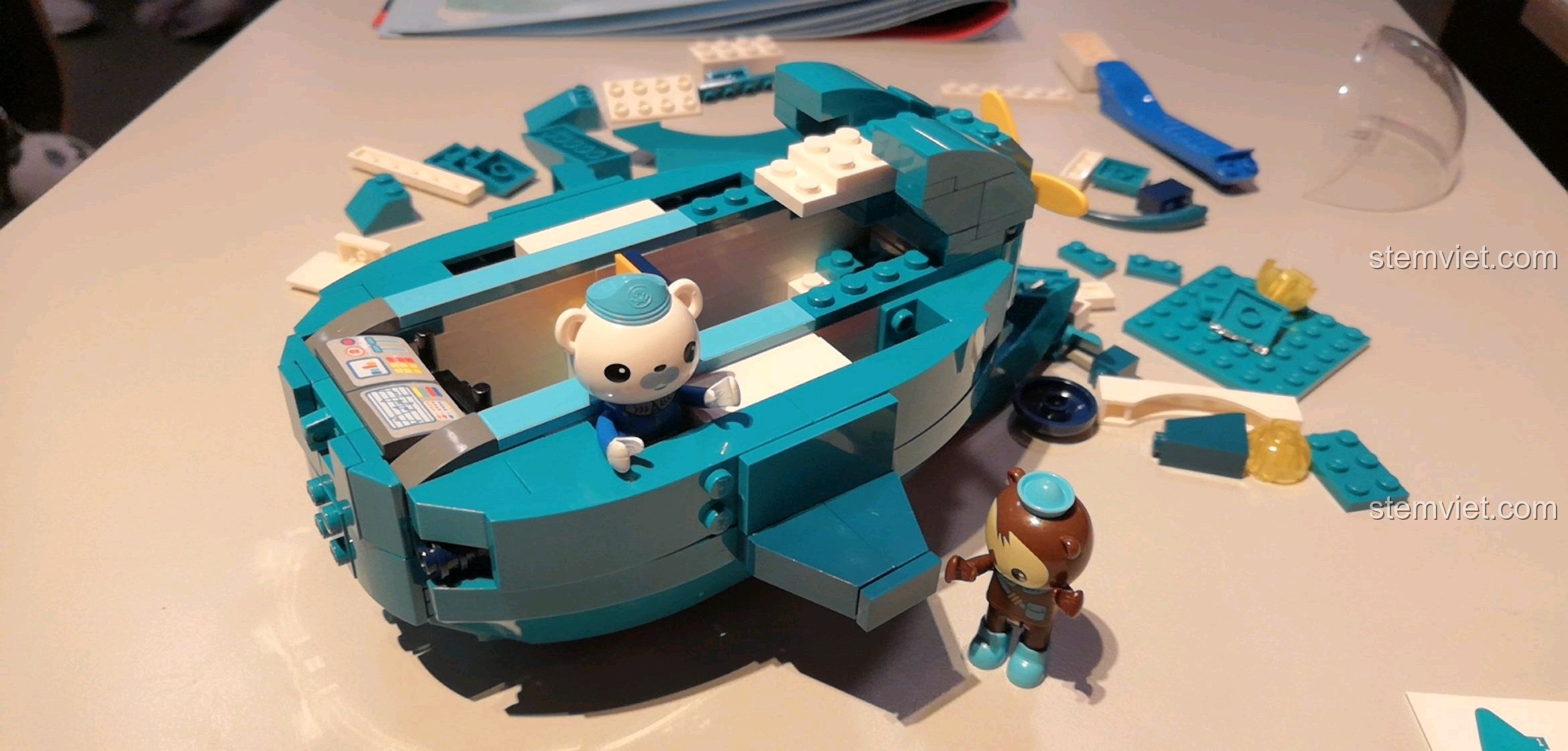 Phần thân dưới của Tàu Ngầm GUP-A 3703 đã hoàn thành, sẵn sàng cho các bước tiếp theo.