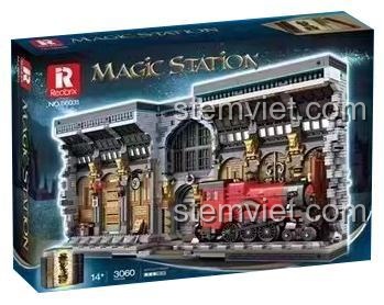 Thông số kỹ thuật và kích thước của đồ chơi mô hình Tàu tốc hành Hogwarts Reobrix 66031.