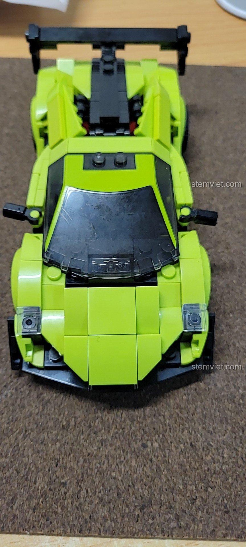Ảnh review thực tế bộ lắp ráp Chaobao 7023 Lamborghini Veneno từ khách hàng.