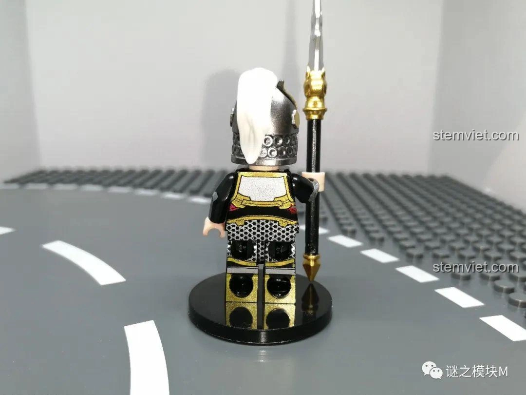 Ảnh chụp chung tất cả 6 Minifigure Tam Quốc 6 Kiểu Nhân Vật DECOOL 20325, bộ sưu tập anh hùng lịch sử.