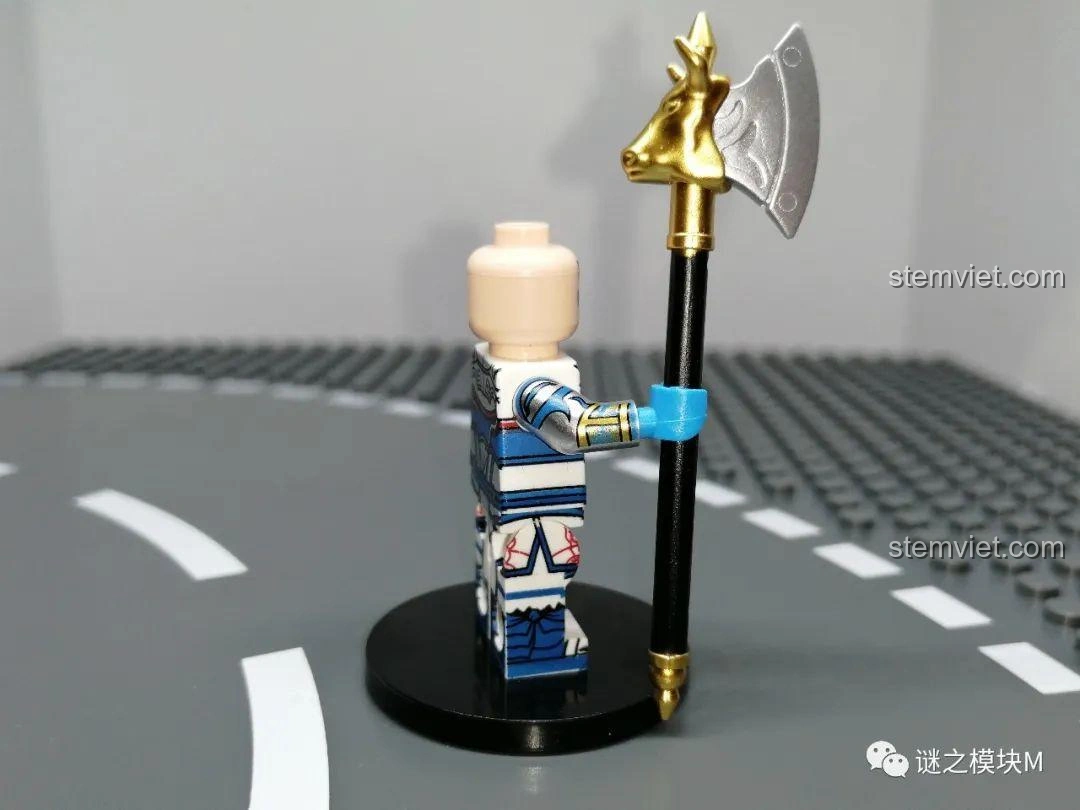 Các chú ngựa quà tặng kèm với nhiều màu sắc khác nhau trong bộ đồ chơi lắp ráp Minifigure Tam Quốc 6 Kiểu Nhân Vật DECOOL 20325.