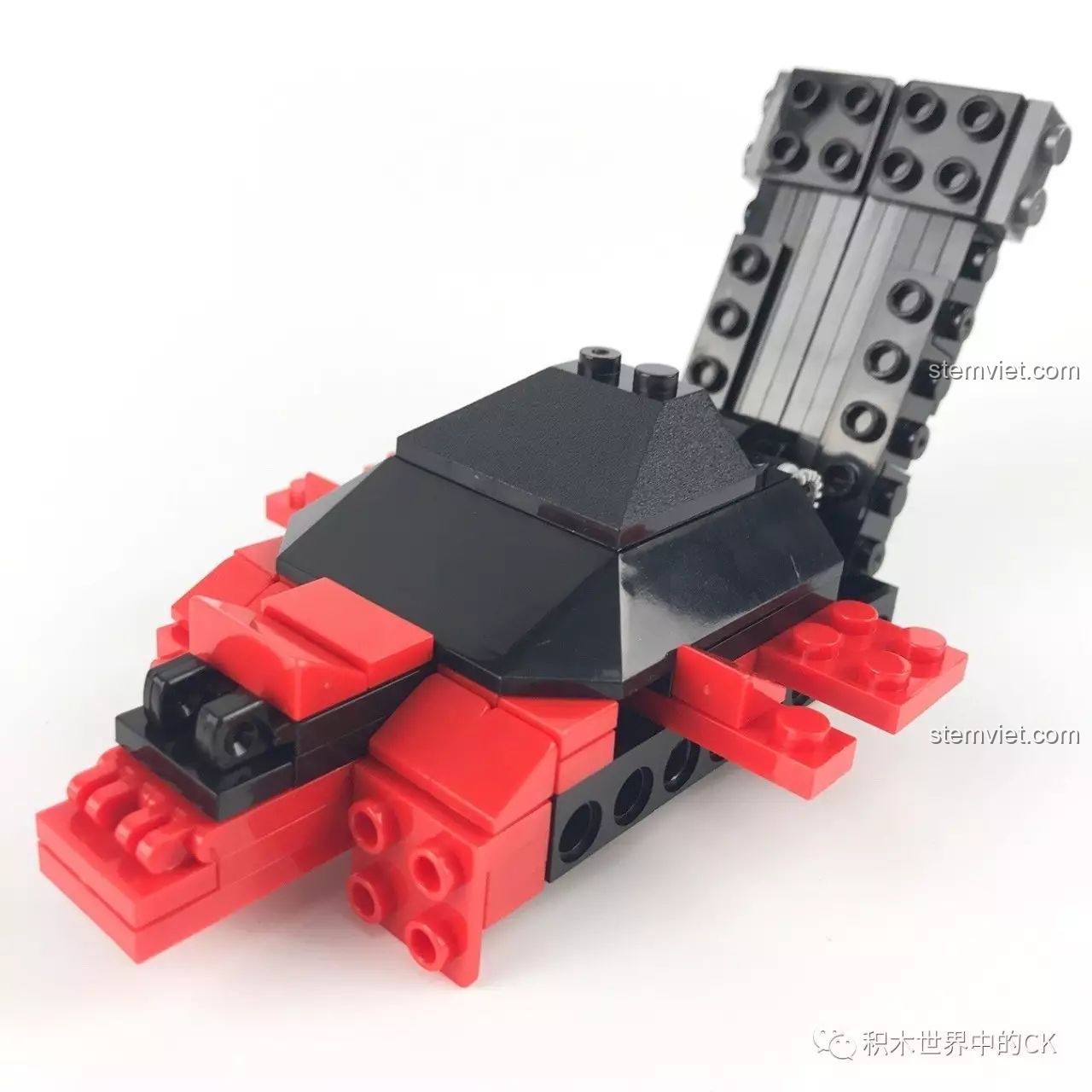Chi tiết các lớp gạch trong quá trình xây dựng bộ lắp ráp Xe máy của Kaneda trong phim Akira XB 03001.