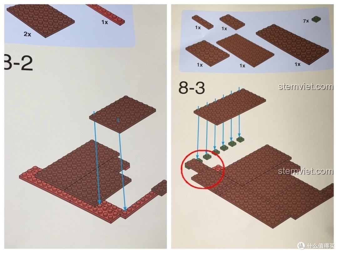 Phân tích kỹ thuật lắp ráp 'thần sầu' trong sách hướng dẫn của bộ lắp ghép Xingbao XB 01001, một thử thách thú vị.