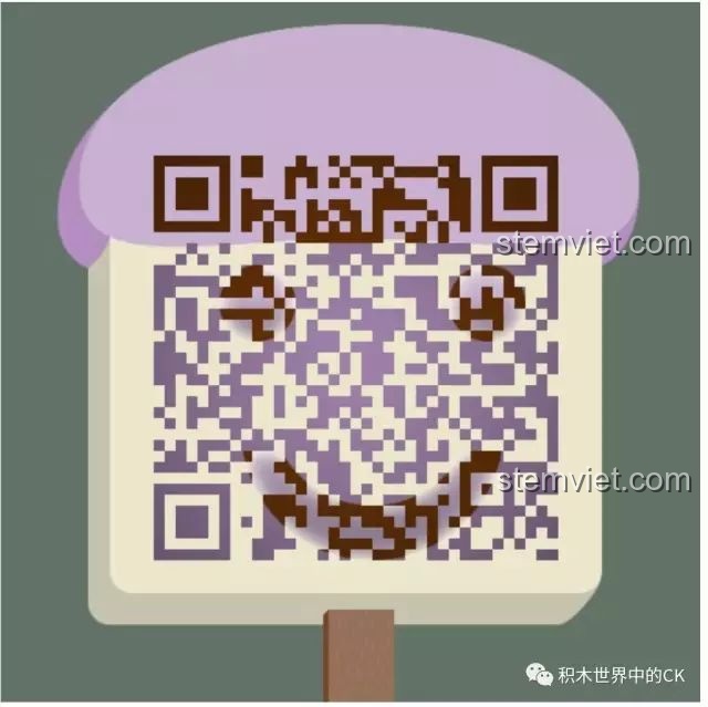 Mã QR code để tham gia cộng đồng yêu thích đồ chơi lắp ráp và nhận các ưu đãi hấp dẫn.