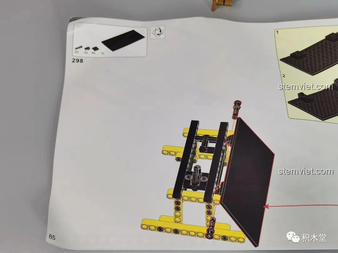 Trang cuối sách hướng dẫn lắp ráp K Box 10506 Mô tô Cyberpunk 2077 Nazare.