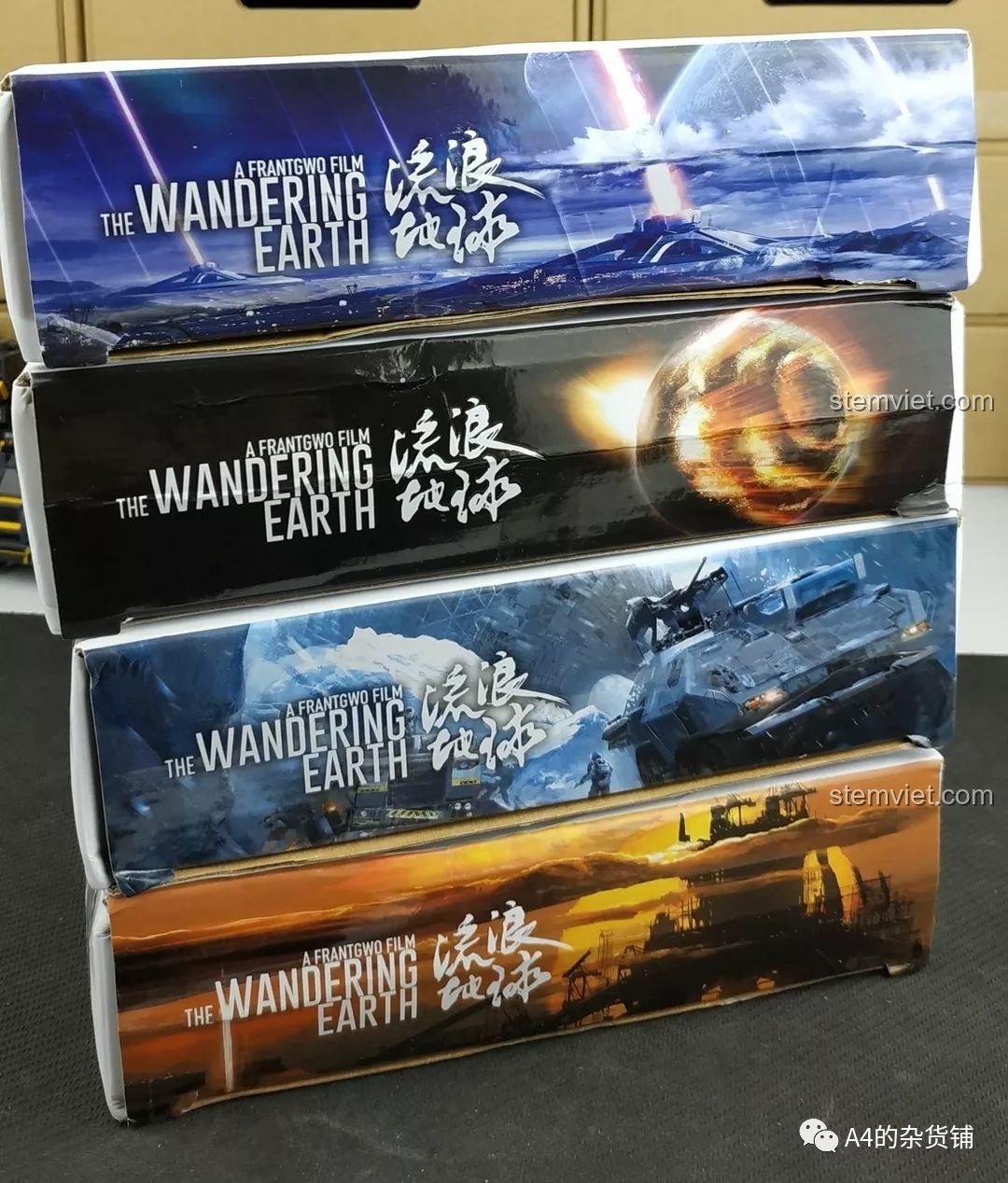 Tổng quan cả 4 bộ xe lắp ráp Lưu Lạc Địa Cầu của SEMBO đã hoàn thiện, tạo nên một bộ sưu tập ấn tượng và đầy đủ.