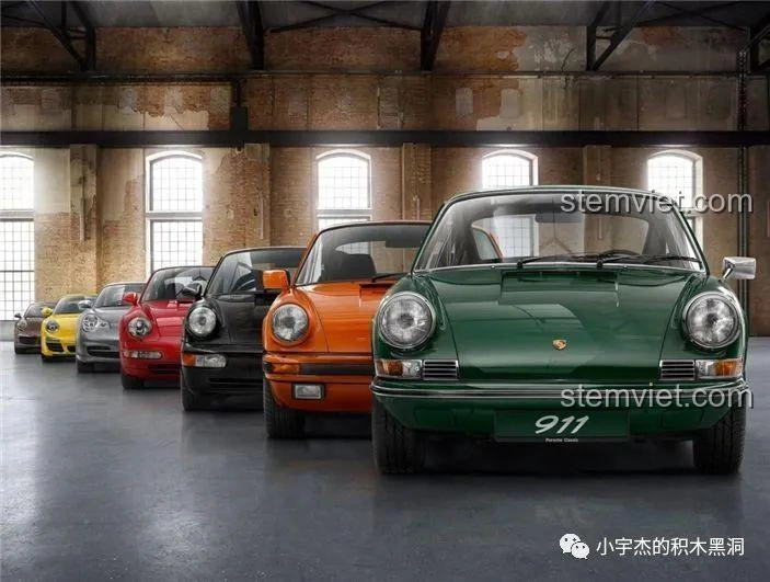 Dòng xe Porsche 911 huyền thoại qua các thế hệ, nguồn cảm hứng cho bộ lắp ráp SY 8505 Mô hình Porsche 911.