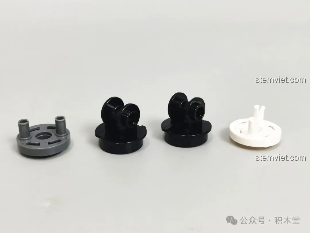 Các khớp nối đôi độc đáo của bộ lắp ráp TOP TOY TC1814 Rồng Thời Không, tăng độ bền.