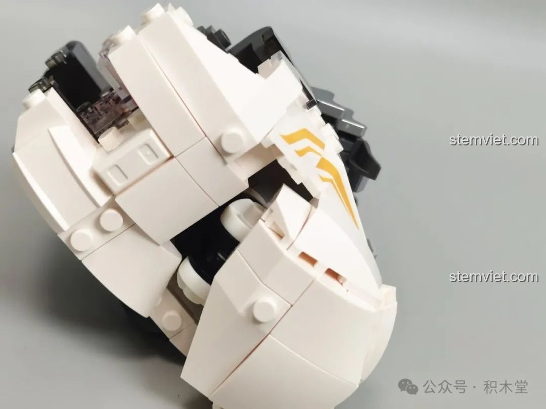 Quá trình lắp ráp phần đầu của Rồng Thời Không TC1814, review độ khó lắp ráp.