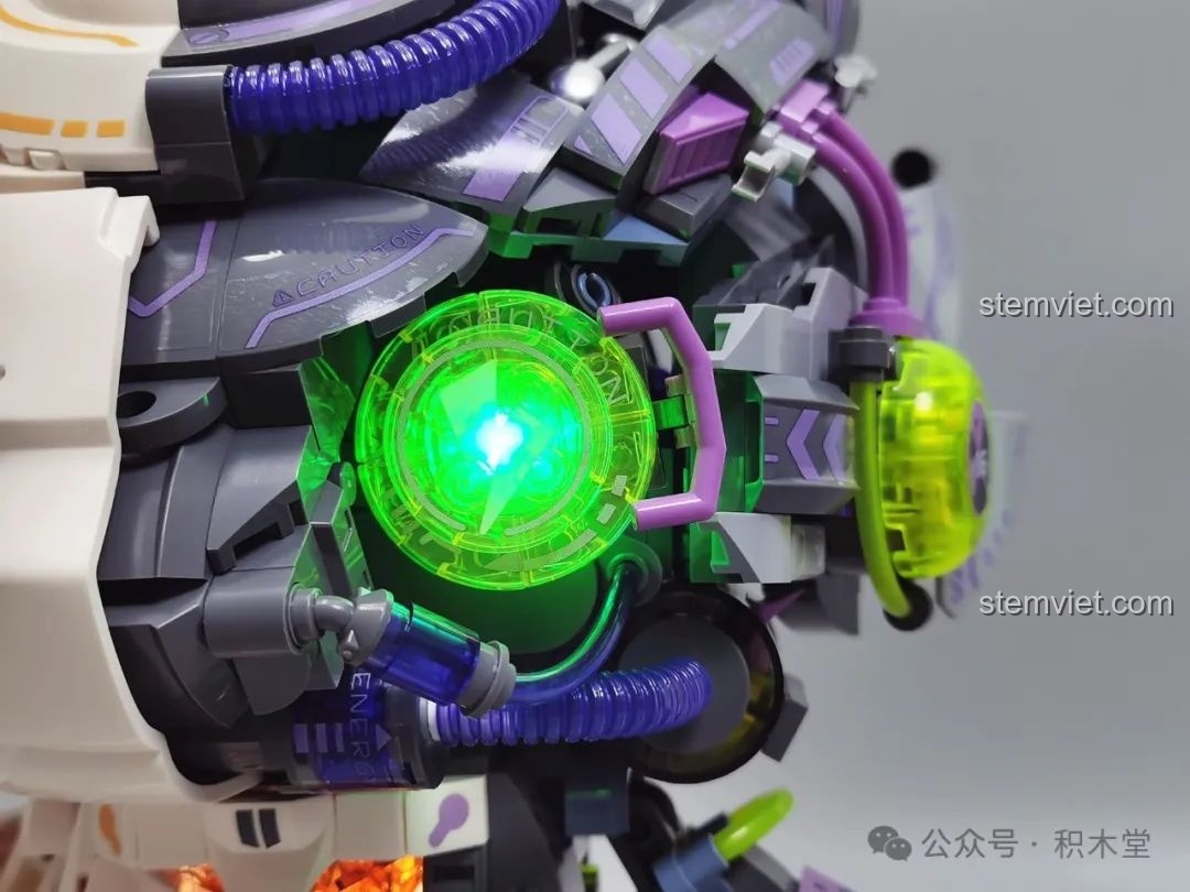 Rồng Thời Không TC1814 và Kuromi cùng bật đèn LED, review hiệu ứng ánh sáng.