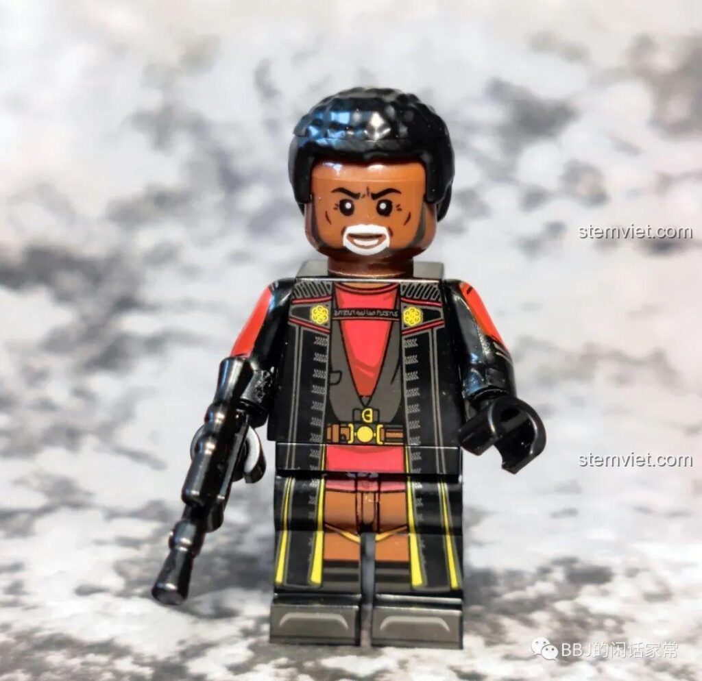 Minifigure Greef Karga từ bộ WM6122 Star Wars The Mandalorian, review chi tiết chất lượng in ấn.