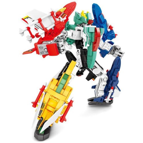 Mô hình bộ lắp ráp Robot Hợp Thể Thần Gió Sembo 103128, đồ chơi sáng tạo cho bé trai 6 tuổi giá rẻ.