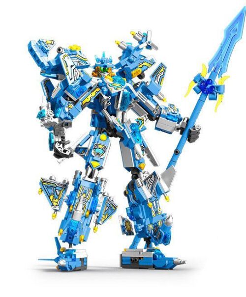 Bộ lắp ráp SEMBO 103335 Cơ Giáp Triệu Vân 1029 mảnh ghép, chiến binh huyền thoại, biến hình 8 kiểu, đồ chơi mô hình cho bé trai 6 tuổi giá tốt.