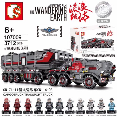 Sách Hướng Dẫn Lắp Ráp Xe Vận Tải Hộp CN171-11 CN114-03 The Wandering Earth Sembo 107009 sách hướng dẫn Sembo 107009 Xe Tải Khổng Lồ The Wandering Earth