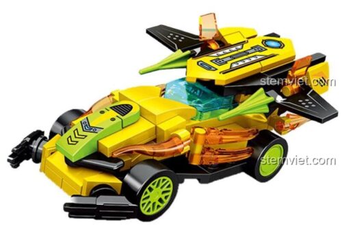 Bộ sưu tập xe đua CoolTeam Sembo, bao gồm mẫu 2822 màu vàng, quà tặng cho bé trai 6 tuổi.