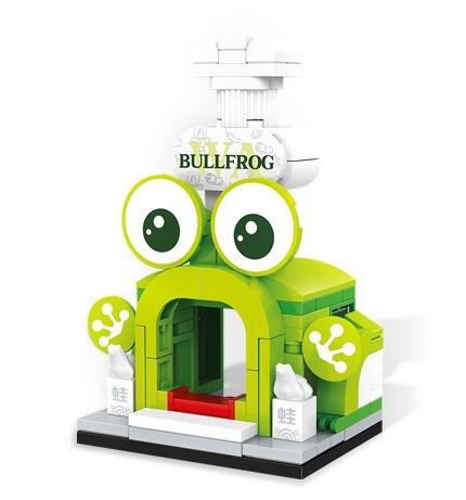 bộ lắp ghép Cửa hàng Ếch Cay Tươi SEMBO 601120 cho bé 6 tuổi, đồ chơi lắp ráp chất lượng cao giá tốt