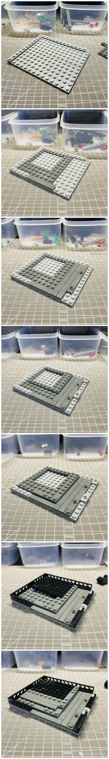 Sách hướng dẫn lắp ráp bộ đồ chơi xây dựng Tòa nhà sách SEMBO, chi tiết và dễ hiểu, giúp bé phát triển tư duy logic.