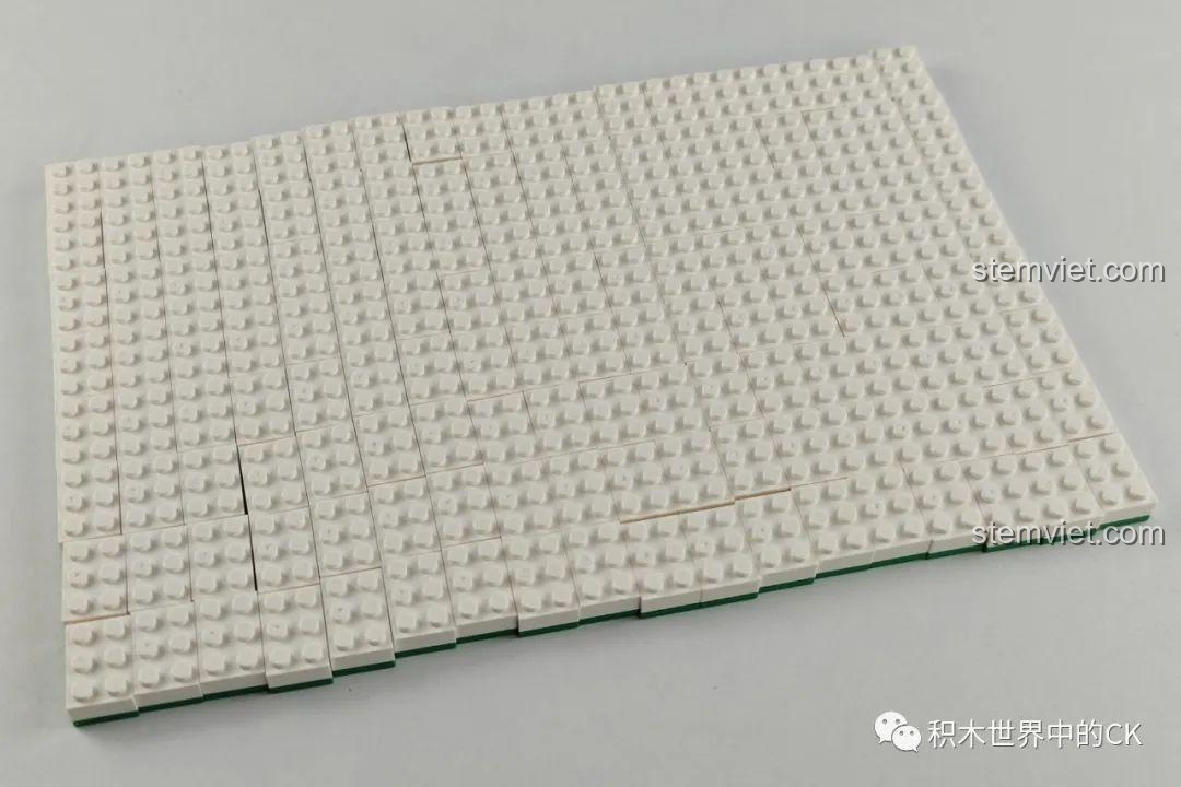 Quân mạt chược đã lắp ráp với ký tự rõ nét của bộ lắp ghép Mạt chược SEMBO 601152, đồ chơi lắp ráp Mạt chược, chất lượng in ấn.