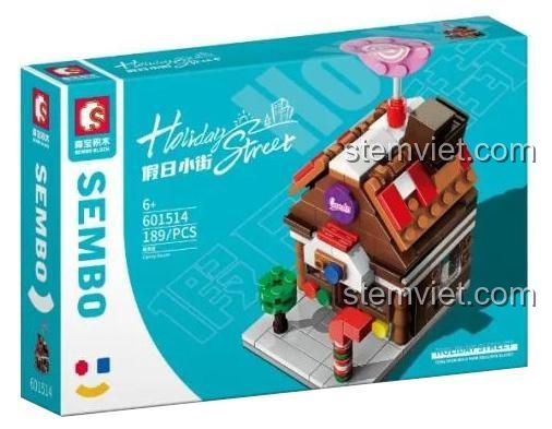 Hộp sản phẩm đồ chơi xếp hình Sembo 601514 (một phiên bản khác của SD6022).