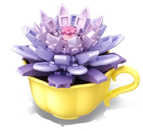 Bộ lắp ghép Sembo 611047 Cây Hồng Trĩ Liên Mộng Mơ, đồ chơi lắp ráp cho bé gái 6 tuổi, giá tốt, giúp phát triển tư duy sáng tạo.