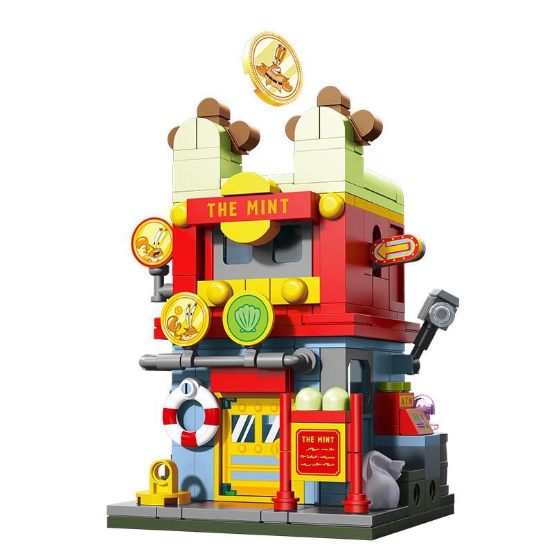 Bộ lắp ghép SEMBO 612224 Cửa hàng The Mint Spongebob chi tiết cao, đồ chơi mô hình xây dựng cho bé trai bé gái 6 tuổi, giá tốt.