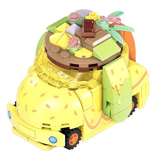 Đồ chơi mô hình SEMBO 615002 Bánh Mousse Ngọt Ngào, thiết kế độc đáo hình bánh mousse, màu vàng xanh lá tươi sáng, phù hợp bé gái 6 tuổi, giá tốt.