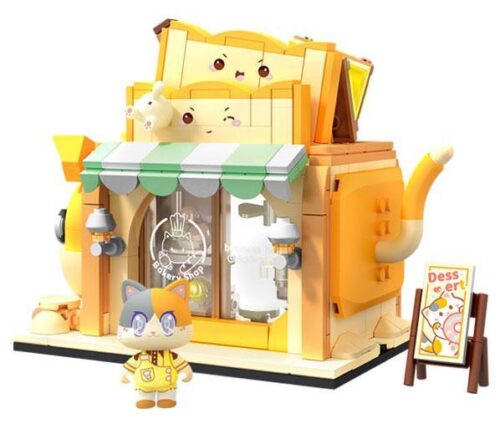 Bộ đồ chơi lắp ráp SEMBO 617008 Tiệm bánh MOMO Momoland đáng yêu, phù hợp bé gái 6 tuổi, giá tốt