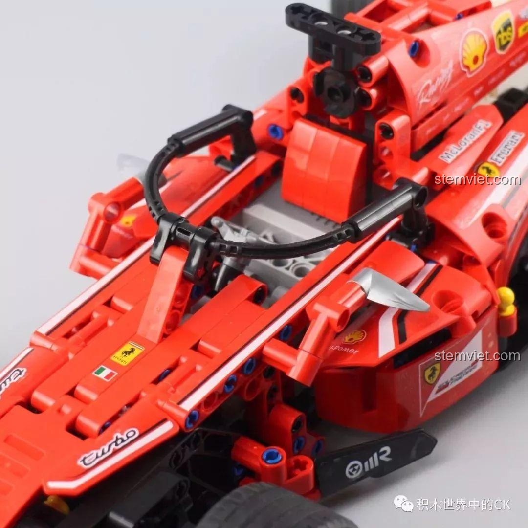 Ảnh review chi tiết phần đầu xe của mô hình Sembo 701000.