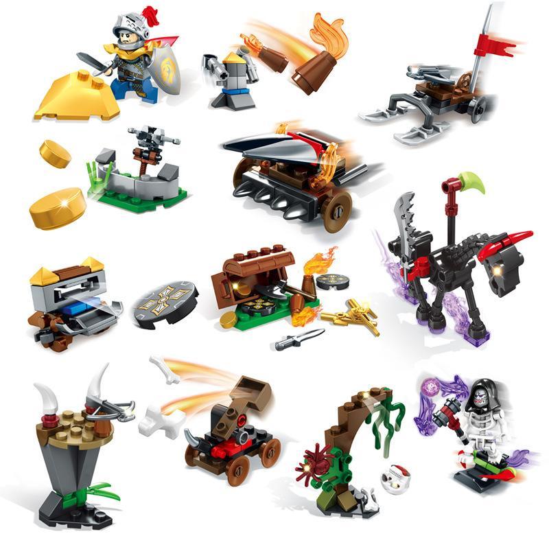 Bộ lắp ghép Hiệp sĩ dũng mãnh Sembo SD3001-8, đồ chơi mô hình Bộ lạc ma quái cho bé trai 6 tuổi, giá rẻ.