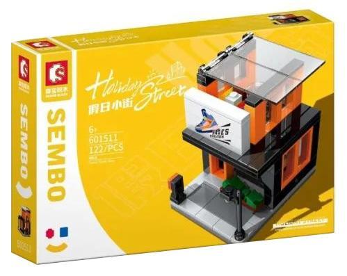 Hộp đồ chơi mô hình Sembo SD6015 Cửa hàng giày thể thao Nike mini cho bé trai 6 tuổi. Một lựa chọn giá rẻ, chất lượng.