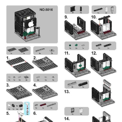 Cửa hàng Apple Store Mini Sembo SD6016 sách hướng dẫn Sembo SD6016 Cửa hàng bán lẻ Apple