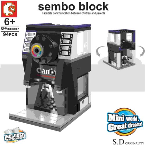 Tiệm Chụp Ảnh Mini Sembo SD6047 sách Sembo SD6047 Cửa hàng nhiếp ảnh mini