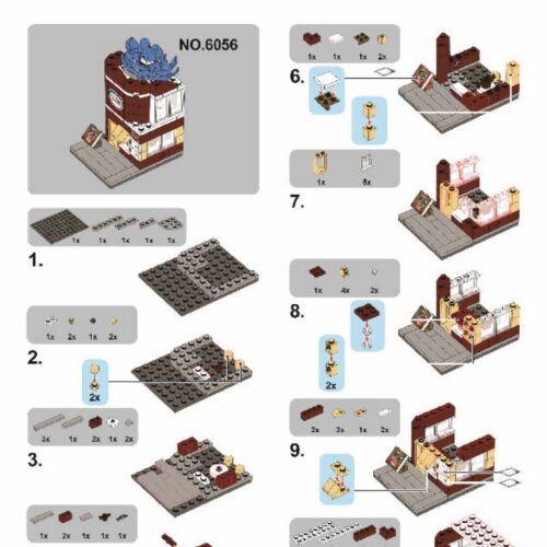 Cửa hàng thực phẩm Nostle Sembo SD6056 sách hướng dẫn Sembo 6056 Cửa hàng thực phẩm Nostle