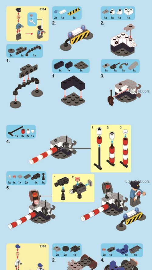 Cảnh sát tương lai Sembo SD9164-9171 sách hướng dẫn Sembo SD9168 Drone cảnh sát