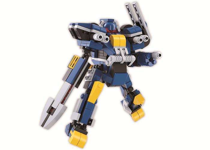 Mô hình bộ lắp ráp Robot Chiến Binh Không Gian Anlingsi Sluban M38-B0387, đồ chơi giá rẻ cho bé trai 6 tuổi.