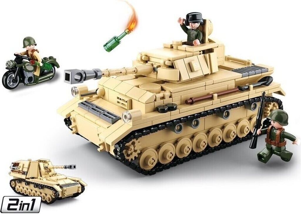 Bộ lắp ghép Xe Tăng Quân Sự Sluban M38-B0631, đồ chơi lắp ráp quân sự cho con trai 6 tuổi, chất lượng cao, giá tốt.