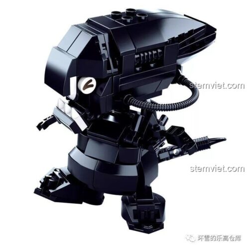 Mô hình Q-version Quái Vật Ngoài Hành Tinh Alien Sluban M38B0761C với thiết kế chi tiết, khớp cử động linh hoạt.