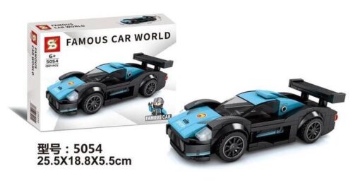 Bộ lắp ráp siêu xe Maserati MC12 SY 5054 giá rẻ cho bé trai 6 tuổi. Đồ chơi mô hình xe đua 192 mảnh ghép chất lượng.